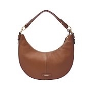 SHAE ホーボーバッグ レディース レザー ブラウン スマホ収納可 SHB3164210