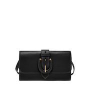 HARWELL 斜めがけバッグ レディース レザー ブラック スマホ収納可 ZB11001001