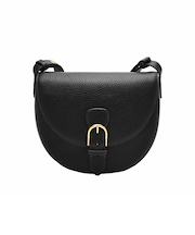 EVERLEIGH 斜めがけバッグ レディース レザー ブラック スマホ収納可 ZB11068001