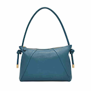 WILLA 肩かけバッグ レディース レザー ブルー スマホ収納可 ZB11119106