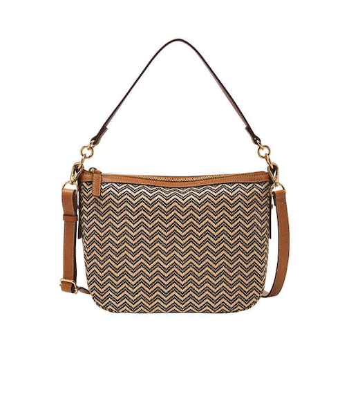 JOLIE 斜めがけバッグ レディース ストロー ブラウン スマホ収納可 ZB11136279