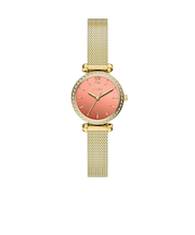 26mm Tillie 三針 ゴールドトーン レディース ステンレススチールウォッチ