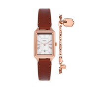 フォッシル 腕時計 レディース アナログ レザー ES5377SET