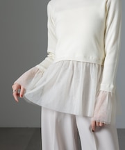 シアーチュールコンビリブニット