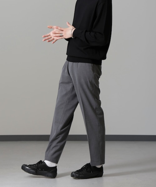 ALWAYS EASY ワンタックスラックス｜ナノ_ユニバースのアウトレット