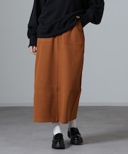 ウールライクニードルパンチスカート(セットアップ可)