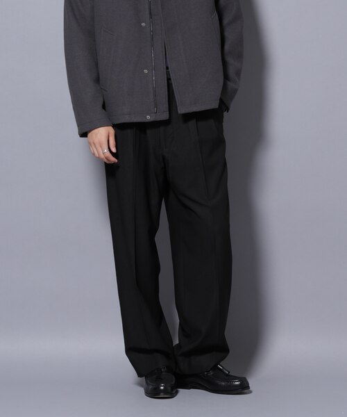 2タックテーパードスラックス｜ナノ_ユニバースのアウトレット通販