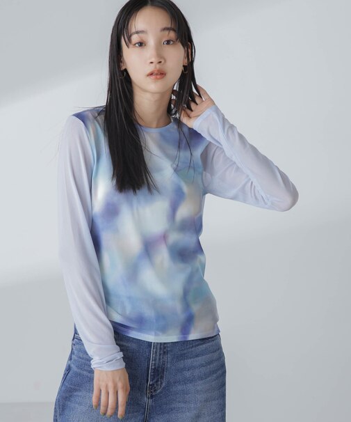 ストレッチチュール 前後2wayシアートップス