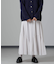 アシメティアードシフォンギャザースカート