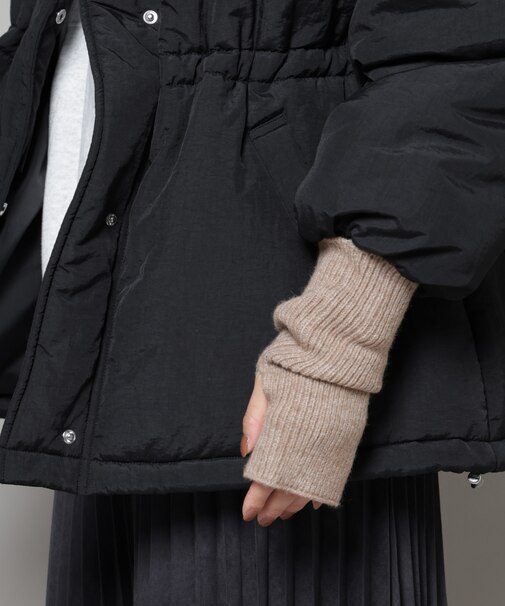 リブニットアームウォーマー