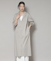 テーラードカラーロングワンピース