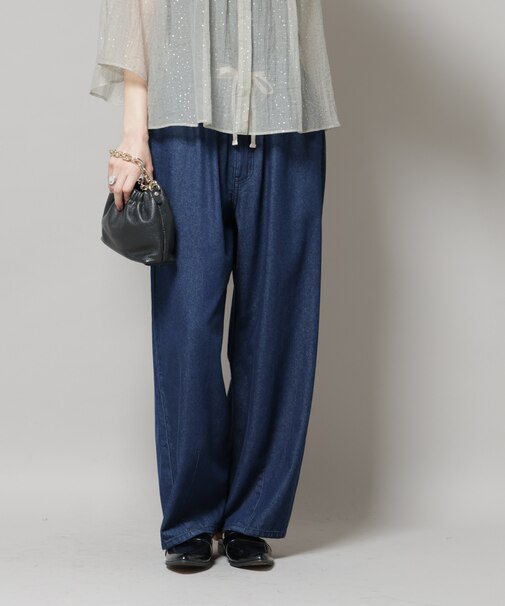 ドロストデニムパンツ(セットアップ可)