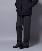 ヘリンボーンストレートスラックス