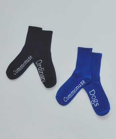 ｢Commonuse｣2-pack ジャガードソックス