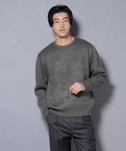 モヘヤライクプルオーバーニット