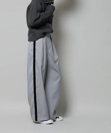 ベルベッドサイドラインパンツ