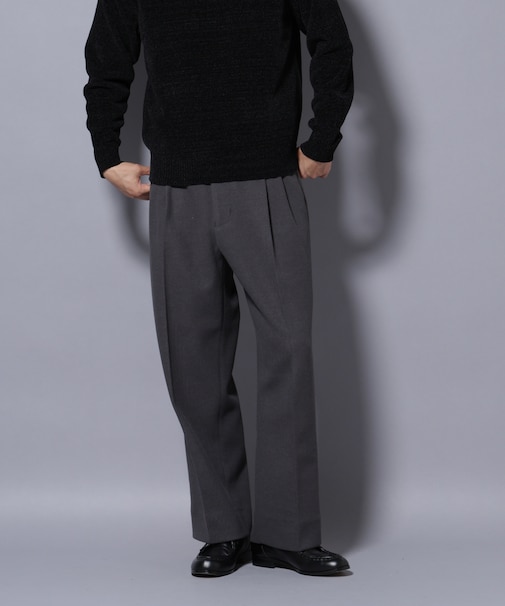 テックメルトンワイドスラックス