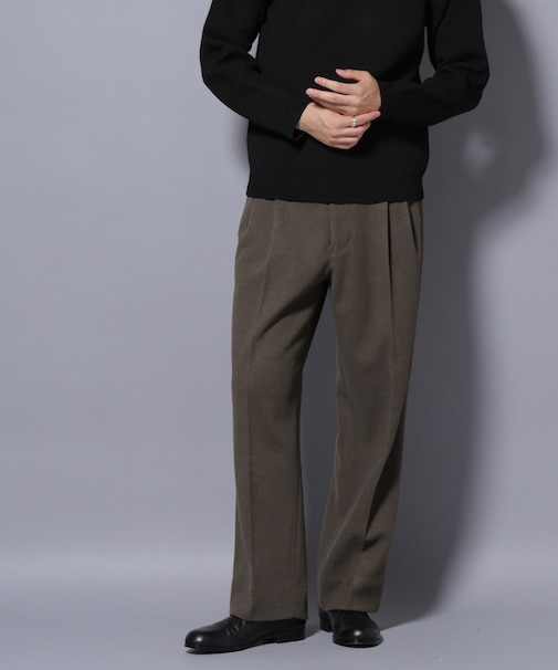 テックメルトンワイドスラックス