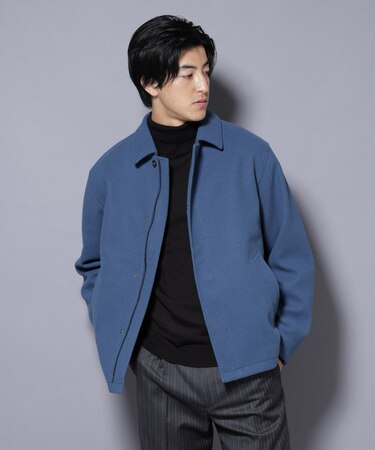 テックメルトンショートブルゾン