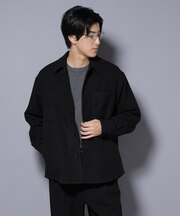 テックメルトンシャツブルゾン