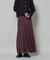 切り替え裾フレアスカート