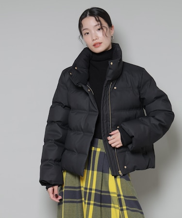 ボリュームネックダウンショートコート