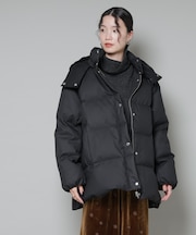 Aラインミドルダウンコート