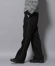 ウォーム側章ストレートスラックス