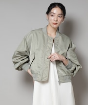 ナイロンツイルMA-1ブルゾン