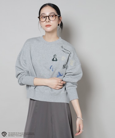 THE WIZARD OF OZ 刺繍スウェットトップス