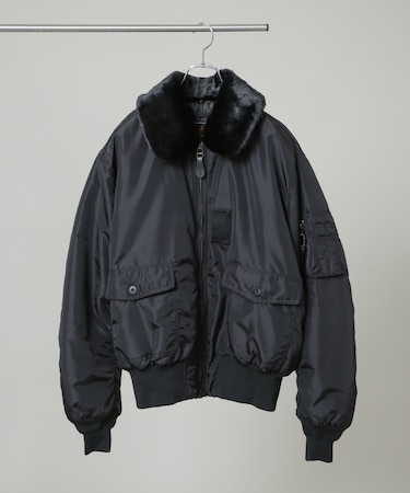 ALPHA INDUSTRIES/別注 ALPHA FLIGHT JACKET