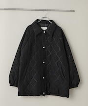 ひょうたんキルトラグランミドルコート