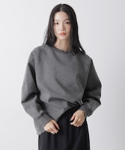ソフトダンボールドルマンコクーンシルエットプルオーバー