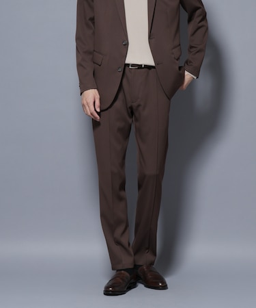 「N TROUSERS BASIC」 シャドーストライプパンツ(セットアップ可)