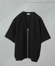 crepuscule／別注 S／S V NECK ZIP CARDIGAN