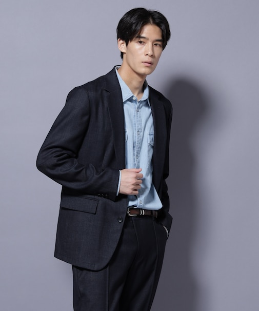 「N JACKET PREMIUM」ウールデニムジャケット／STRETCH(セットアップ可)