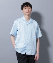 エンブロイダリー オープンカラーシャツ