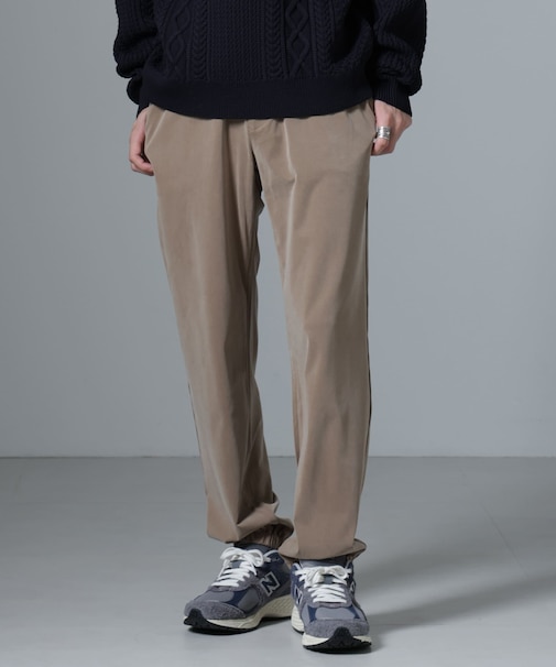 ヌバックライクスムースジョガーパンツ