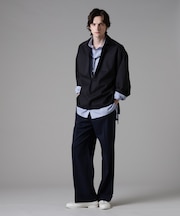 「ASSEMBLANC」ウォッシャブルW／T1タックイージースラックス