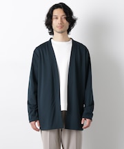 ダブルジャージー着流しカーディガン