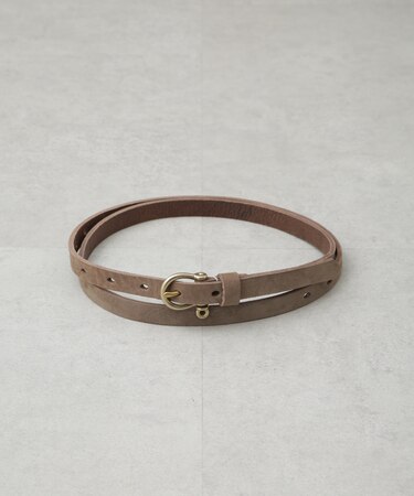 Martin Faizey／0.5 inch Shackle Belt_Nubuck