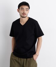 アンチスメル Vネック Tシャツ 半袖
