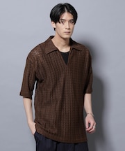 メッシュラッセル スキッパーポロ