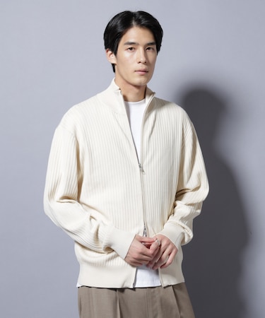 CICA&UVカット リブドライバーズニット