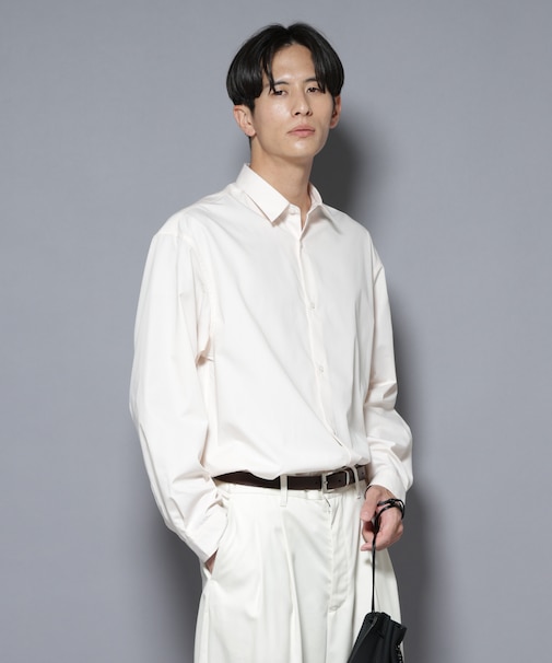 「大人のワイドシャツ」レギュラーカラー 長袖