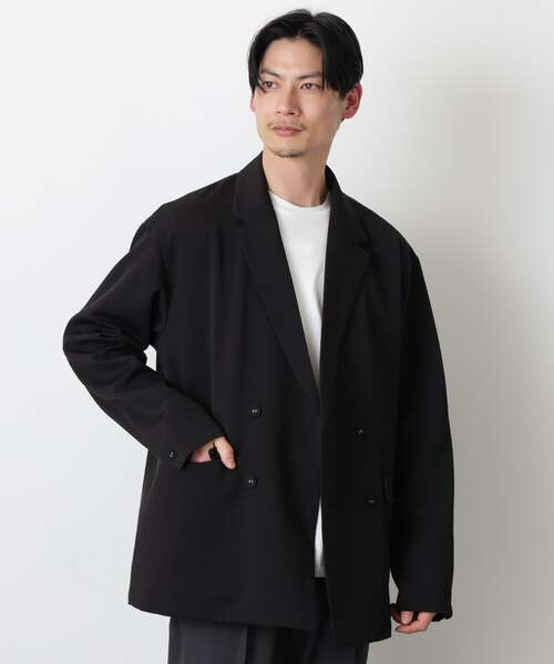 ウール モヘヤ 4ボタン ダブルブレストブレザー S‐MODEL｜ユナイテッド