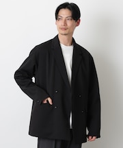 ドレープダブルジャケット
