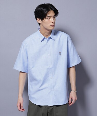 ナノベアワンポイントシャツ半袖