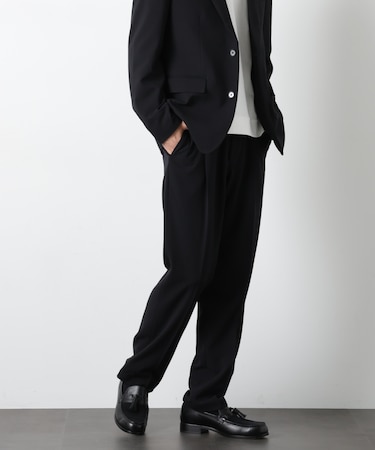 ALWAYS EASY ワンタックスラックス(セットアップ可)