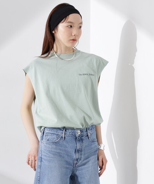 RUSSELL ATHLETIC/別注 Jersey Sleeveless Graphic T